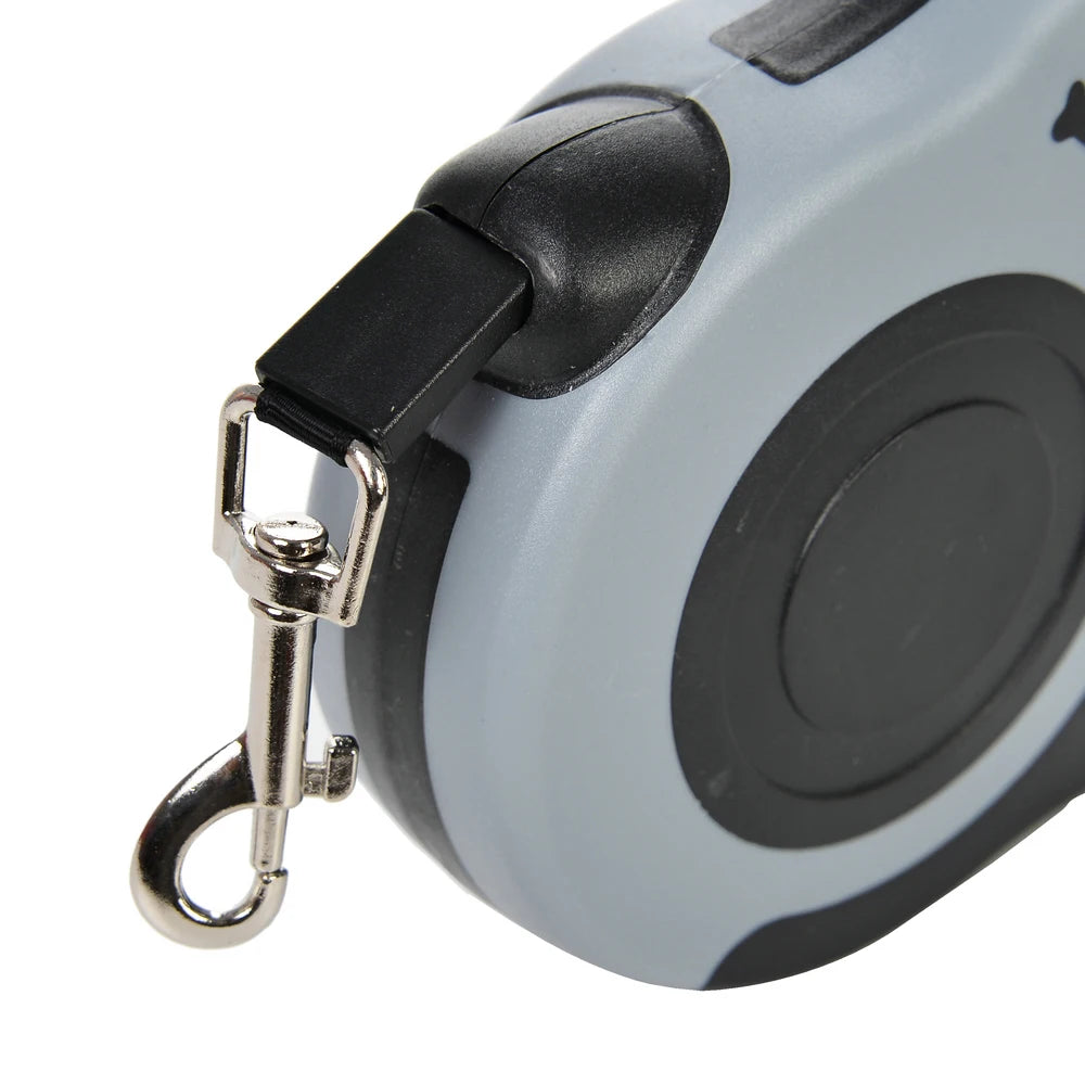 Retractable Dog Leash 3M | Durable Automatic Nylon Pet Lead with One-Button Brake for Small & Medium Dogs, Puppies & Cats