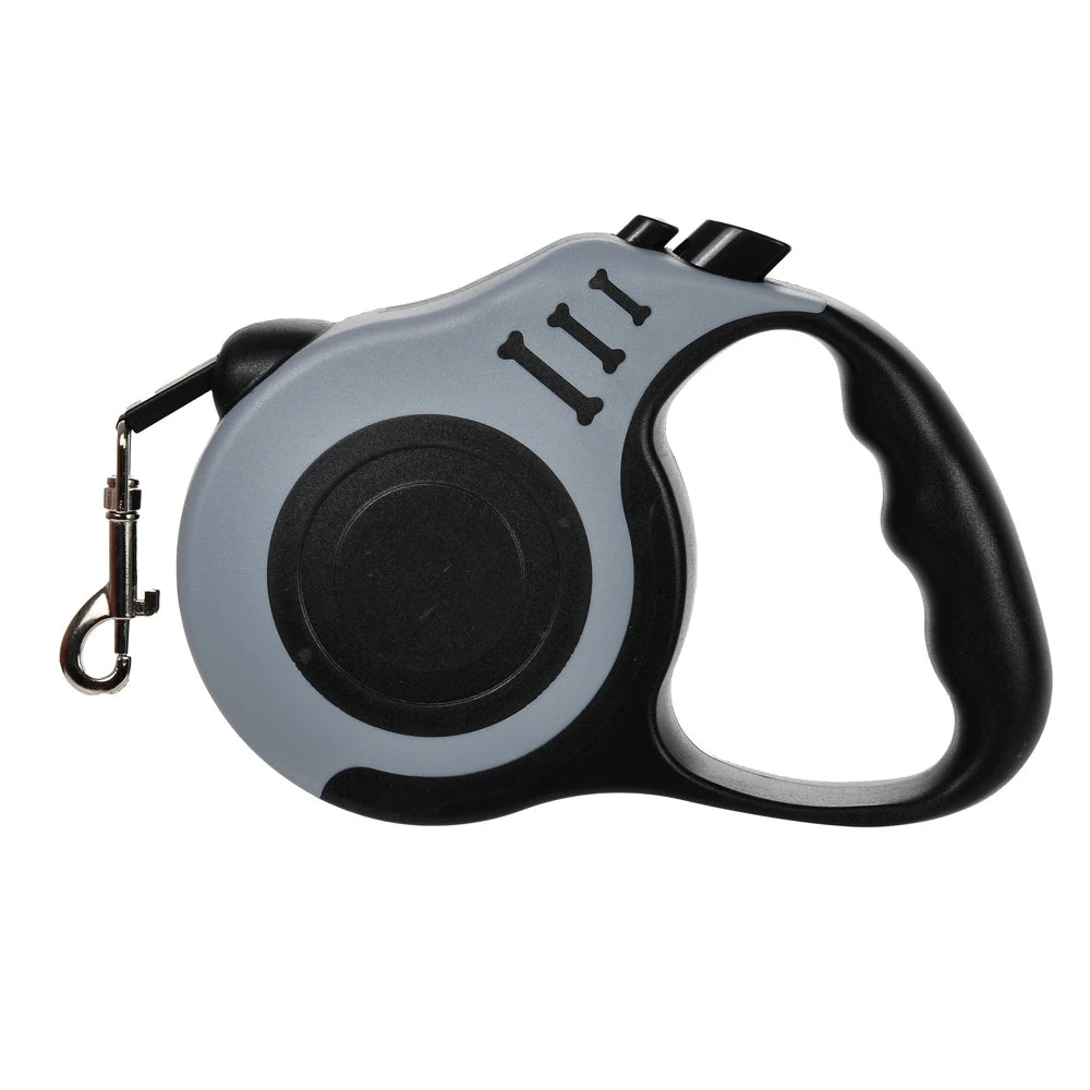 Retractable Dog Leash 3M | Durable Automatic Nylon Pet Lead with One-Button Brake for Small & Medium Dogs, Puppies & Cats