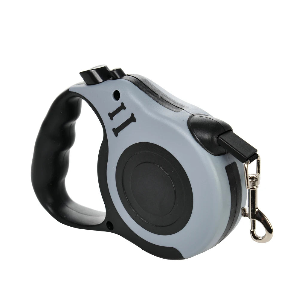 Retractable Dog Leash 3M | Durable Automatic Nylon Pet Lead with One-Button Brake for Small & Medium Dogs, Puppies & Cats