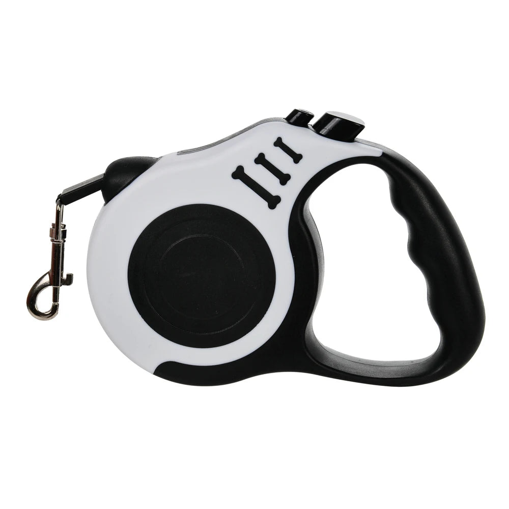 Retractable Dog Leash 3M | Durable Automatic Nylon Pet Lead with One-Button Brake for Small & Medium Dogs, Puppies & Cats